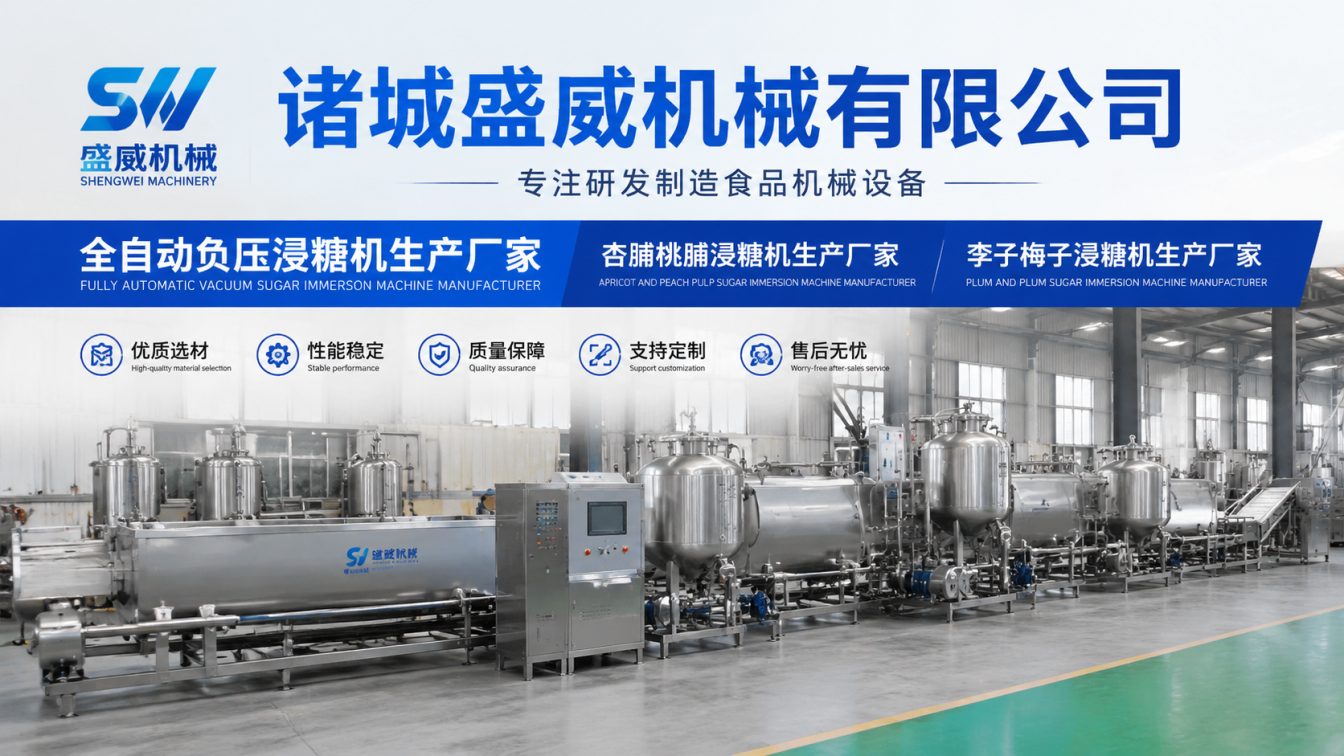 安顺为果脯加工提供负压浸糖方案